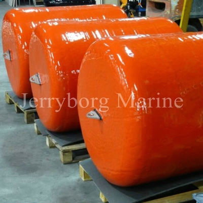 Couche en nylon de butoir de tissu de corde de Marine Solid Foam Fender With de polyuréthane de protection de bateau