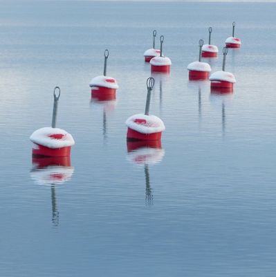 EVA Foam Filled Floating Ball délimitent la bouée d'amarrage d'arrêt-barrage à eau de région de sécurité