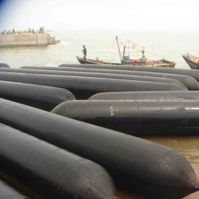 Navires Marines gonflables pour le lancement de navires pour la construction airbags d'amarrage en caoutchouc naturel