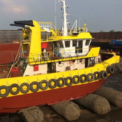Lancement gonflable adapté aux besoins du client de Marine Rubber Airbag For Shipping