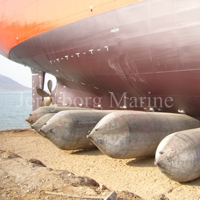 Navires Marines gonflables pour le lancement de navires pour la construction airbags d'amarrage en caoutchouc naturel