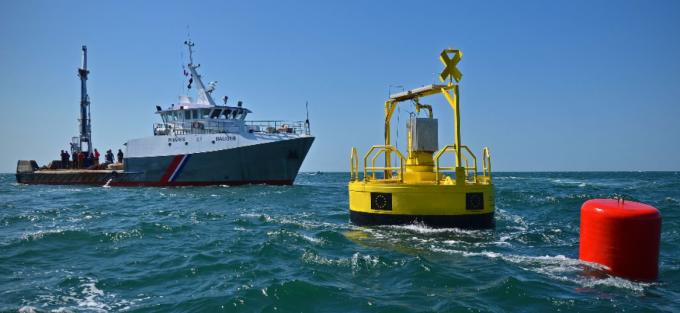 bouée d'amarrage marine