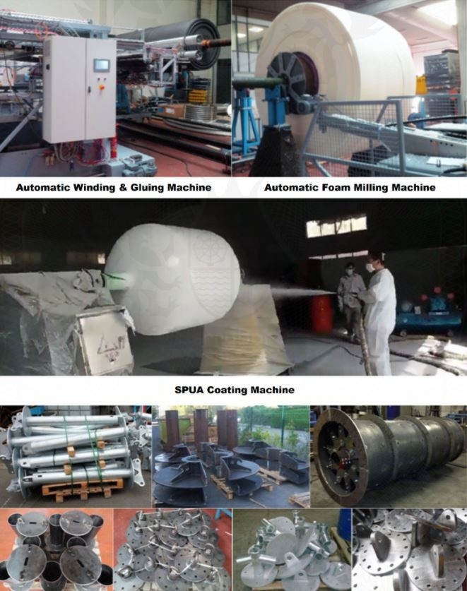 ABS d'UE Chine Marine Modular Pendant Buoy pour la bouée d'amarrage de bonne qualité de jetée 7